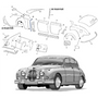 Body & Chassis - MGTD-TF 1949-1955 - MG - spare parts - Extenal body panels