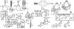 Carburettors - Austin-Healey Sprite 1964-80 - Austin-Healey spare parts - HS4 Carburettor
