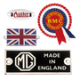 Books & Driver accessories - MGA 1955-1962 - MG - spare parts - Stickers & enamel plates