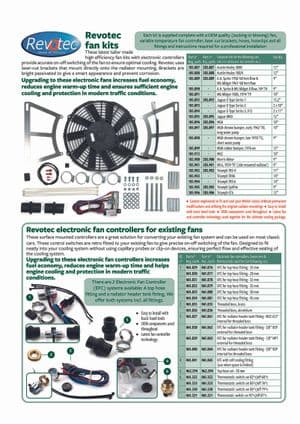 Engine cooling upgrade - Austin-Healey Sprite 1964-80 - Austin-Healey spare parts - Cooling fan kits