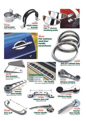 Interior styling - MGB 1962-1980 - MG spare parts - Styling parts