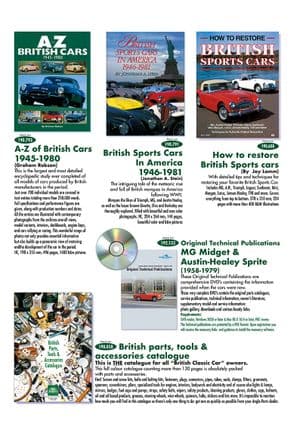 Catalogues - MG Midget 1964-80 - MG spare parts - Books